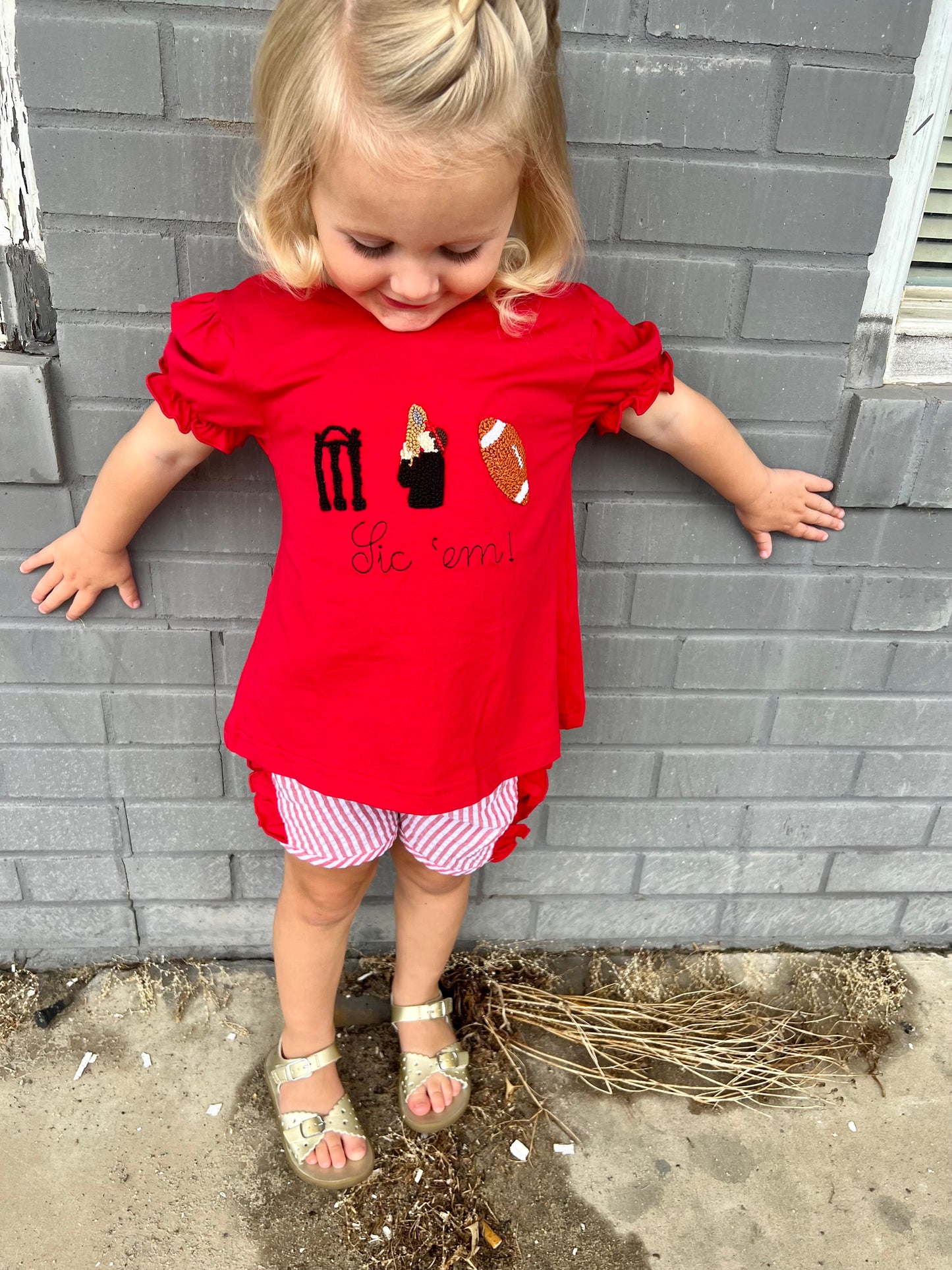 RTS: KIRBY SMART GIRL SHORT SET