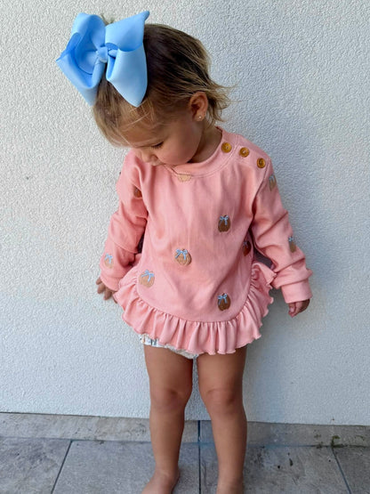 RTS: PUMPKIN PATCHES GIRL DIAPER SET