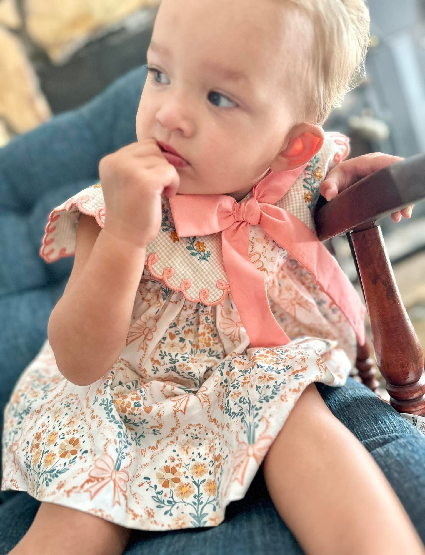 RTS: FALL BLOOMS GIRL DIAPER SET