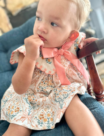 RTS: FALL BLOOMS GIRL DIAPER SET