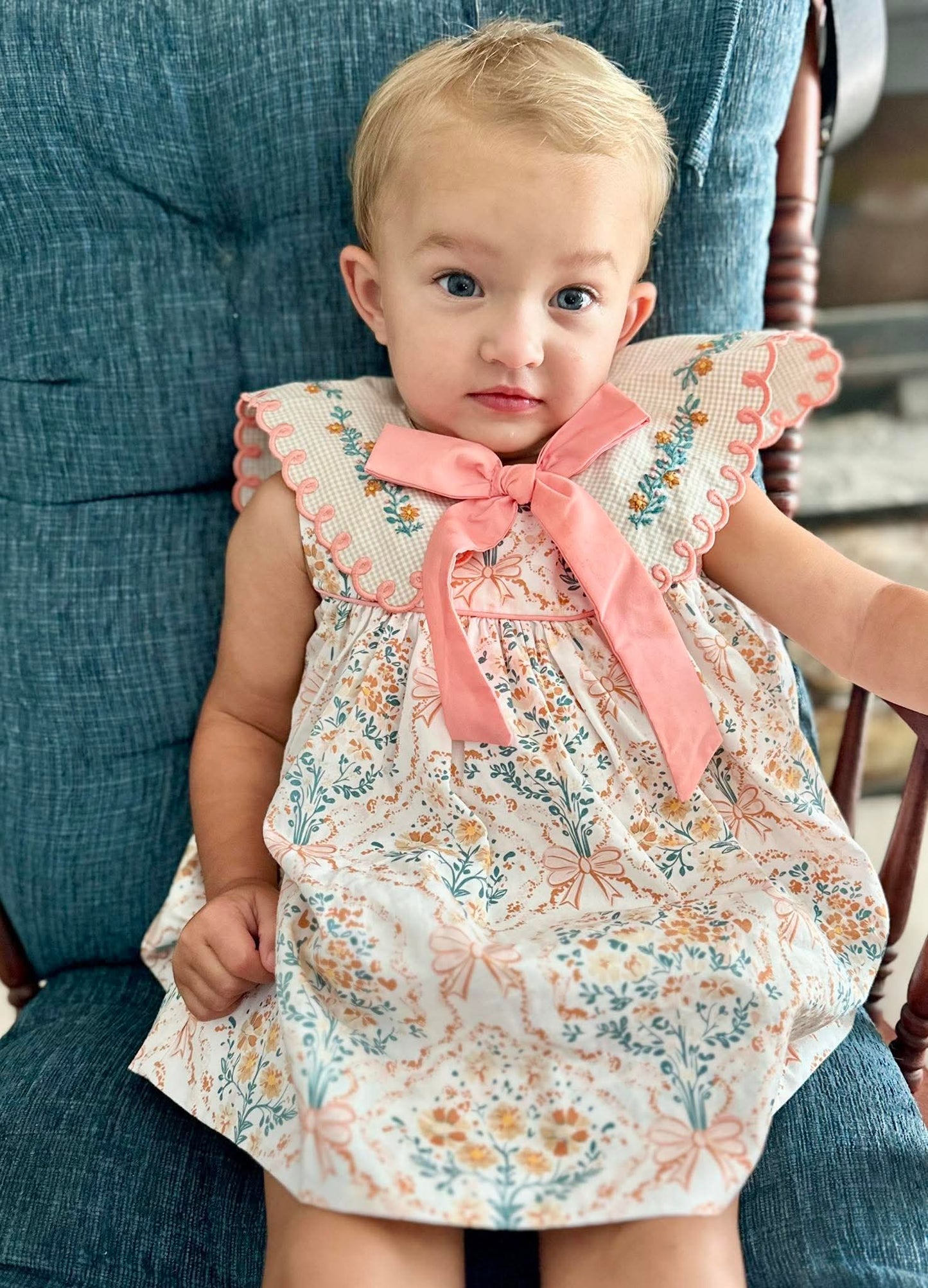 RTS: FALL BLOOMS GIRL DIAPER SET