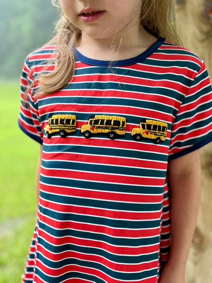 RTS: WHEELS ON THE BUS GIRL DRESS