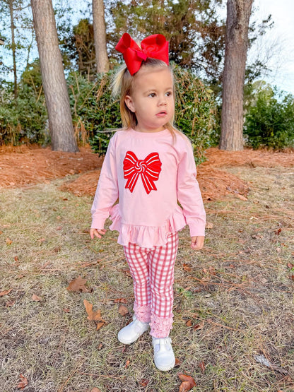 RTS: PEPPERMINT PARTY GIRL PANT SET