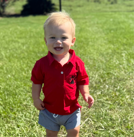 RTS: DAWG PRINTS BOY SHORT SET