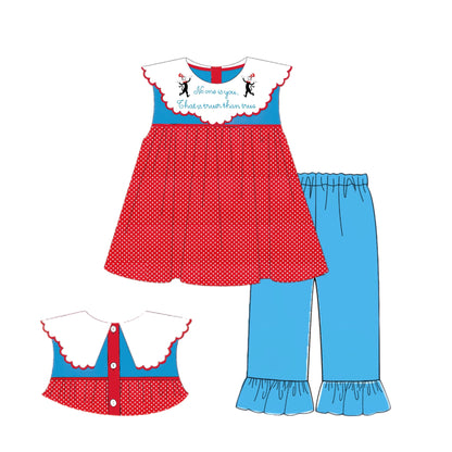 RTS: NO ONE IS YOU GIRL PANT SET