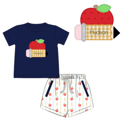 Preorder 26: Pencil Parade Boy Short Set