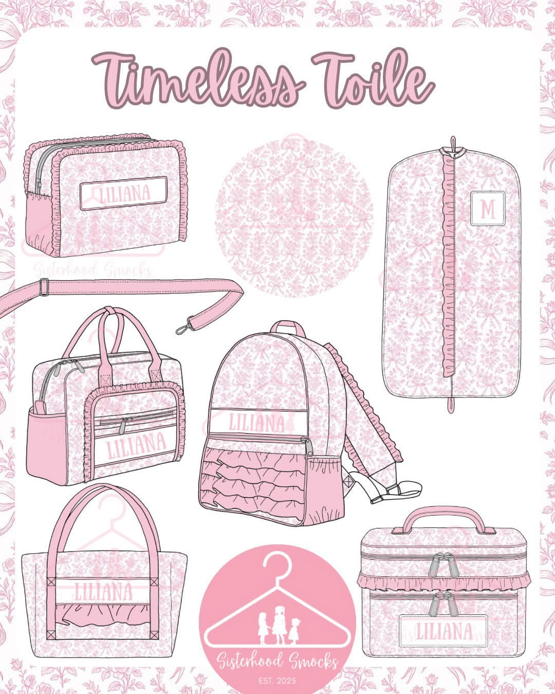 Timeless Toile Luggage-ETA NOVEMBER