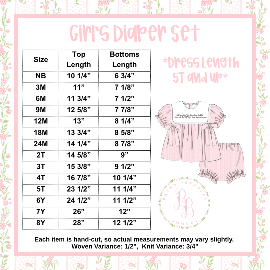 PO30: Sleighin’ It Girl Diaper Set + Dress- ETA: October