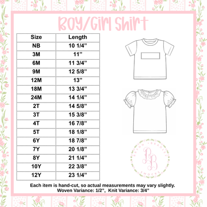 PO30: O Christmas Tree Boy Shirt Only- ETA: October