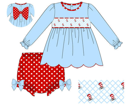 RTS: HATS OFF TO FUN GIRL DIAPER SET