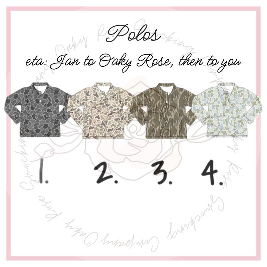 CAMO BLACK FRIDAY: Polos