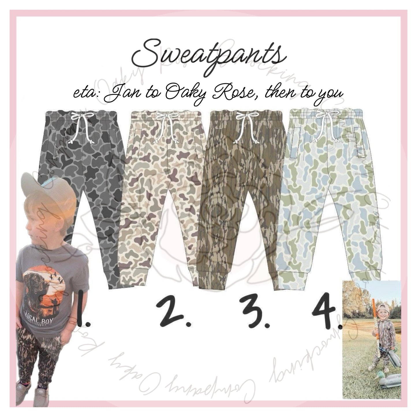 CAMO BLACK FRIDAY: Sweatpants