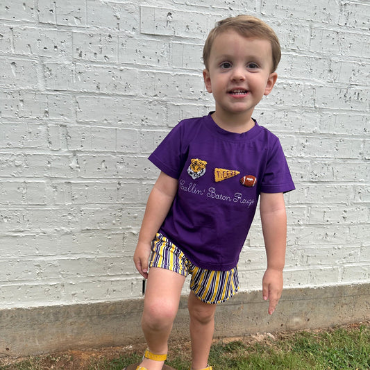 RTS: CALLIN' BATON ROUGE BOY SHORT SET