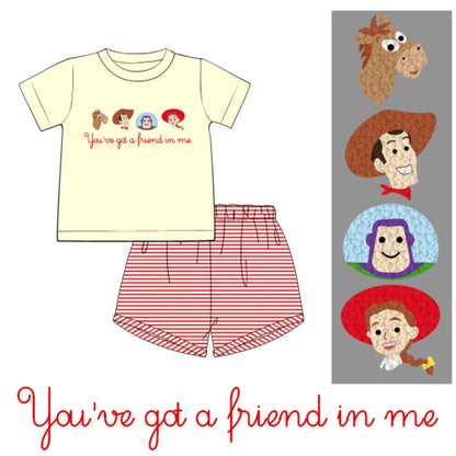 RTS: Andy's Pals - Boy Short Set