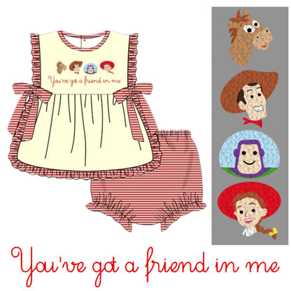 RTS: Andy's Pals - Girl Apron Set