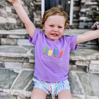 RTS: French Knot Popsicles - Boy Short Set