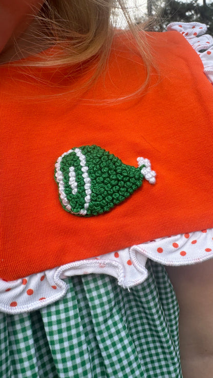 RTS: GREEN EGGS & HAM GIRL SHORT SET