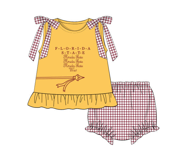 RTS: WAR CHANT GIRL DIAPER SET