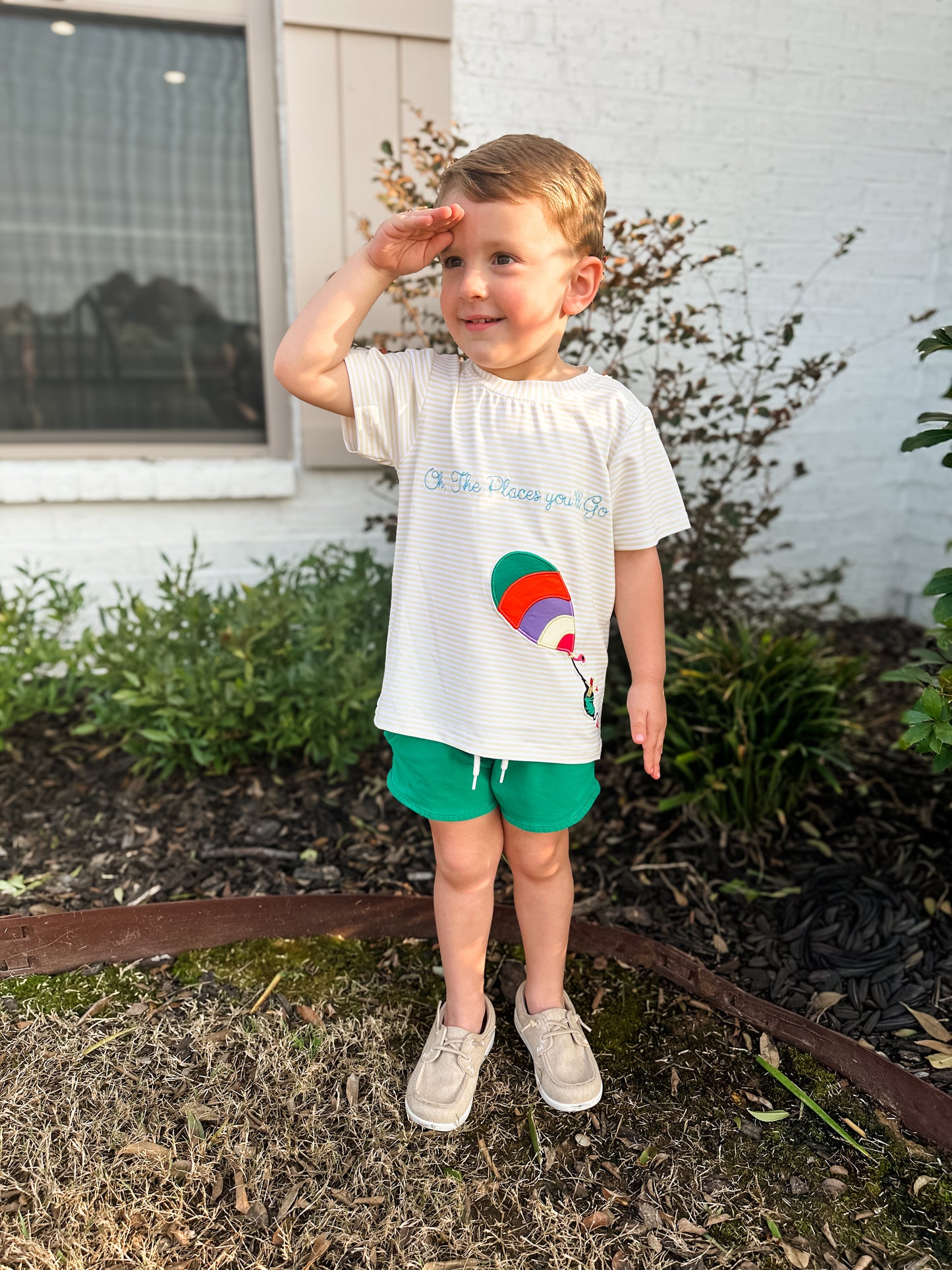 RTS: OH THE PLACES BOY SHIRT