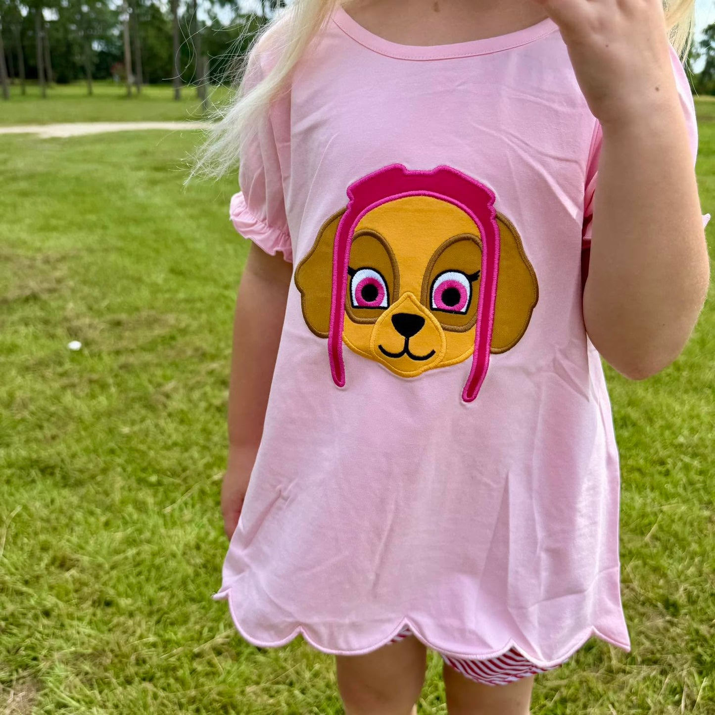 RTS: PINK PATROL PUP SHIRT